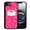 Hot Pink Composition Book, variant on WIRESTER Shockproof Soft Rubber Cover Case for Apple iPhone 16e 6.1" 2025, Black Composition Book