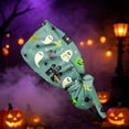 thumbnail image 2 of DORKASM Halloween Scrub Caps Women Caps Working Adjustable Tie Back Hats Light Green One Size, 2 of 6