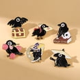 thumbnail image 5 of Sophisticated Crow Lapel Pin in Sturdy Alloy Easy to Wear for Parties Supplies and Stage Performances Accessory, 5 of 8