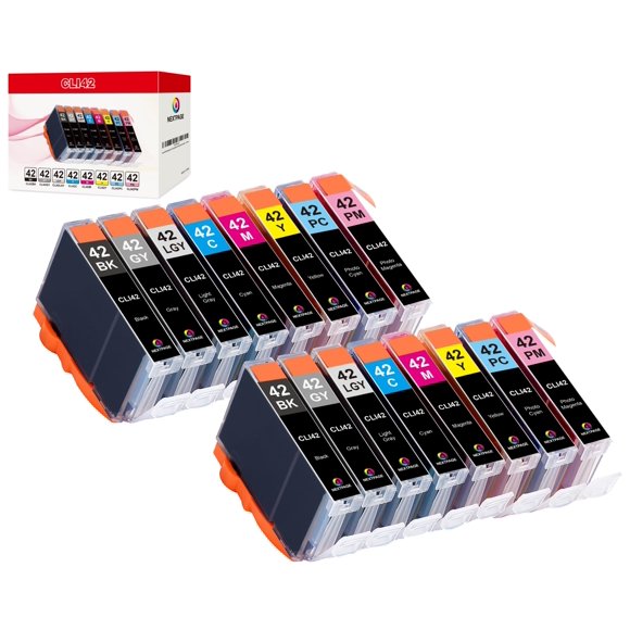 Cartuchos de tinta NEXTPAGE CLI 42 compatibles con Canon Pro-100