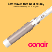 Conair Double Ceramic Curling Iron, 1.5, Rose Gold