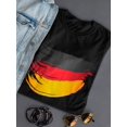 thumbnail image 3 of Germany Flag Stroke Women T-Shirt, Female Small, 3 of 4