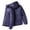 A01_Navy, variant on Men Lightweight Down Jacket Packable Down Jacket Hooded Lightweight Winter Coat Full-Zip Quilted Warm Outerwear Winter Coats Outwear