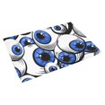 thumbnail image 2 of CADecor Scary Fantasy Blue Eyes Non-Slip Bath Mat Rug Bath Doormat Floor Rug 30x18 inches, 2 of 2
