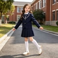 thumbnail image 7 of JAJAHO Girls Mary Jane Dress Shoes For School Uniform Flats Non- Hook And Loop Pu Leather Princess Party Shoes For Kids 2-14Y, 7 of 7
