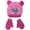 Pink, variant on DC Comics Toddler Girls' Batgirl Pom Pom Beanie Hat & Mittens Set (2T-4T, Purple)