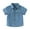 Light Blue, variant on PEASKJP Boy's Cotton Polos Casual Short Sleeve Slim Fit Uniform Basic Designed Polo Tees,Navy 120
