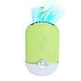 thumbnail image 4 of UttpKLBx Usb Air Conditioner Mini Portable Fan Portable Cooling Fan Mini Air Conditioning Fan, for Office Desk Outdoor Travel (Green), 4 of 7