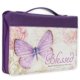 thumbnail image 1 of Funda para Biblia Christian Art Gifts XL Púrpura con Diseño Floral, 1 of 9