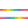 thumbnail image 2 of Creative Teaching Press Rainbow Scallops Name Plates, 36 Per Pack, 6 Packs, 2 of 4