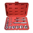 thumbnail image 1 of THORMN 17 Pcs Roulement de Roue Joint de Course Buisson Conducteur Outil Maître Axe en Aluminium Ensemble Auto Outils de Réparation de Voiture avec Boîte de Rangement, 1 of 9