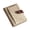 Color:cream, variant on A7 Loose Leaf Notebook with 6-Rings Fabric Cover, Pocket Journal for Planning