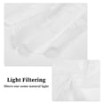 thumbnail image 3 of Unique Bargains Short Kitchen Curtains with Eyelets for Bathroom Windows, 3 of 6