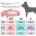 thumbnail image 3 of Didog Personalised Dog Collar with Cute Bowtie Puppy Free Engraving Pet Buckle Collars, 3 of 5
