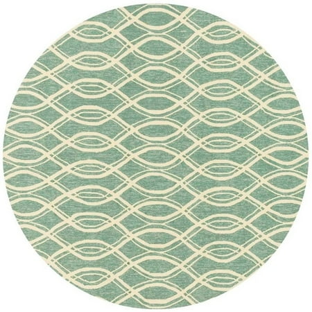 loloi hooked venice ivory turquoise rug round hand beach