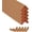 Brown, variant on Rubber Bond Wall Corner Guard Edge Protector, Baby Proofing Corner Guards | Self-Adhesive Furniture Edge Strips for Home & Office