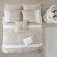 thumbnail image 3 of 510 DESIGN Shawnee 8 Comforter Piecing Toss Pillow - Queen - Blush, 3 of 5