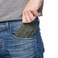 thumbnail image 6 of Alpine Swiss Mens RFID Safe Slim Magnetic Money Clip Leather Front Pocket Wallet, 6 of 7