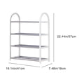 thumbnail image 3 of VBODN Shoe Organizer,Shoe Rack,4-Tier Shoe Rack, Shoe Rack Organizer,Foldable Shoe Rack,Shoe Rack Container,Shoe Rack For Door, 3 of 9