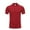 Burgundy, variant on Zoeecloth Mens Women Cotton Shirt for Men Summer V-Neck Solid Colours Short Sleeve Sports Tees L-3XL