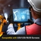 thumbnail image 4 of Guantes deportivos COOLJOB con pantalla táctil y transpirable Grip XL, 4 of 7