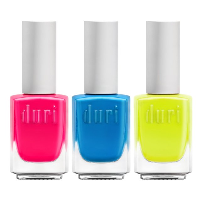 Juego de esmaltes de uñas duri Trio Neon - GBD-200 Festival acabado mate de secado rápido 0.45 onzas líquidas cada uno