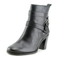 thumbnail image 1 of Lauren Ralph Lauren Cassy Women  Round Toe Leather Black Ankle Boot, 1 of 5