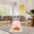 thumbnail image 3 of DEEPCRAFF Adorable Cat Hut Folding Cat Tent Bed Comfortable Area Indoor Use Pink 1Set, 3 of 8