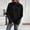 Black/sweatshirt women crew neck, variant on Cowl Neck Hoodie Sweatshirt for Women Oversized Plain Pullover Hoodies Plus Size Y2K Hooded Sweatshirts Winter Outfits with Pocket Beige,M