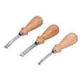 thumbnail image 4 of Leather Edge Bevelers, Portable Lightweight High Durability Leather Edger Curved Design  For DIY Project For Home, 4 of 8