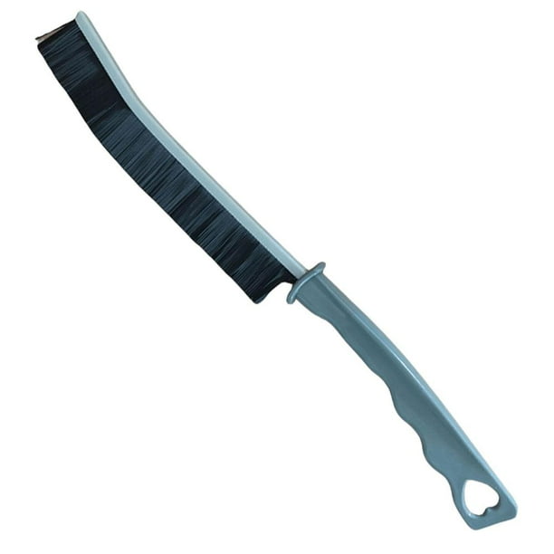 Cepillo de limpieza DQrwqpou 6uds para espacios de baño mango gris con pelaje negro