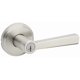 thumbnail image 1 of Cerradura de puerta Kwikset 740TDL-15S Trafford Lever en níquel satinado, 1 of 9