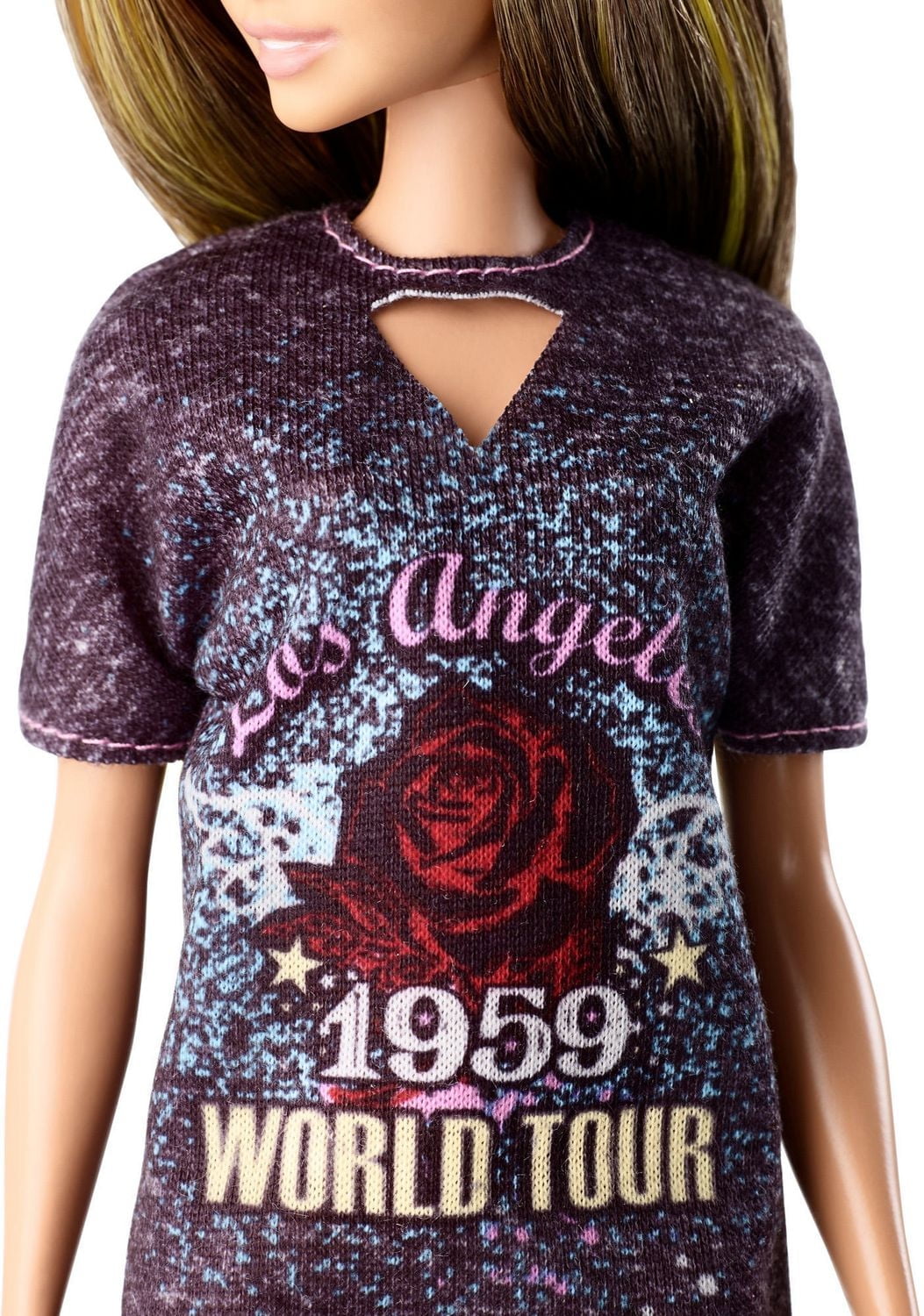 Barbie Fashionistas Rockstar Glam Doll