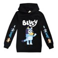 thumbnail image 1 of Bluey Kids Niños Niñas Sudadera con Capucha Informal Sudadera con Capucha Jersey Tops-Negro-160cm brillar Electrónica, 1 of 3