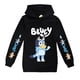 thumbnail image 1 of Bluey Kids Niños Niñas Sudadera con Capucha Informal Sudadera con Capucha Jersey Tops-Negro-160cm brillar Electrónica, 1 of 3