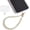 Beige Chalcedony, variant on Marble Beaded Phone Wrist Strap, Detachable Phone Bracelet Strap with Tether Tab, Hands-Free Phone Lanyard