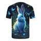 thumbnail image 4 of Tops para hombre, blusas y camisas de manga corta con cuello redondo para hombre, jersey informal con cuello redondo y estampado de Pascua para hombre, camisetas deportivas de manga corta, blusas de p, 4 of 5