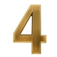 thumbnail image 2 of Etiqueta de señal de dígitos numéricos Números de dígitos de puerta de Número 4 Sunnimix Signo de número de puerta, 2 of 7