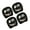 4 packs, variant on Funny Smiling Face Car Headrest Covers Soft Polyester General Auto Seat Protectors Suitable for Car & Vehicles