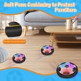 thumbnail image 6 of Crogift LED Hover Soccer Ball Set, 2 Goals, Indoor Floating Game, Fun Birthday Gift for Kids 3-12, 6 of 7