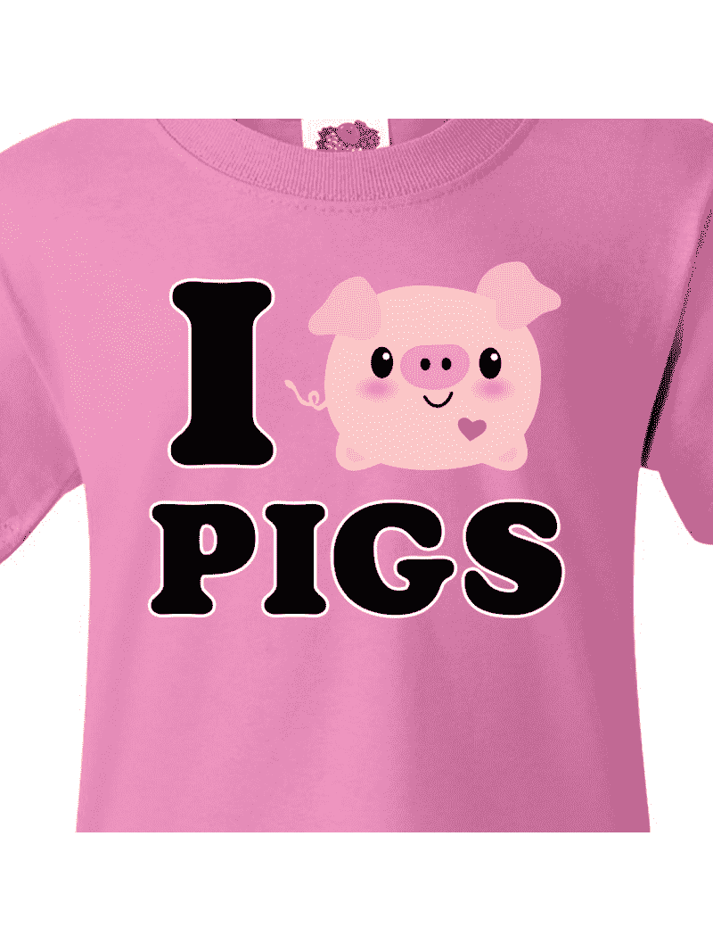 piggs Tシャツ XL BECAUSE I LOVE PIGGS T Inktastic I Love Pigs Youth T-Shirt - Walmart.com