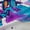 Blue Purple White, variant on jejeloiu Cute Cartoon Excavator Black Out Curtains,Construction Vehicles Curtains Pack of 2 (42x63 Each),Orange Gray Green Bedroom Curtains For Boys Kids,Breathable Home Decor