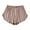 Khaki, variant on WAYUTE Women's Shorts Ruffles Solid Color Pyjama Bottoms Summer Breathable Loose Comfortable Sleepwear Pajamas Shorts