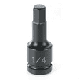 thumbnail image 2 of Grey Pneumatic 1/4" Drive x 5/32" Hex Driver, 2 of 2
