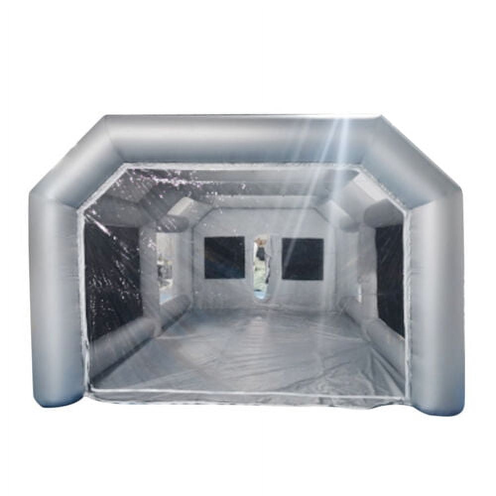 Inflatable Paint Spray Booth Car Painting Work Tent Filter System 26*15*10Ft