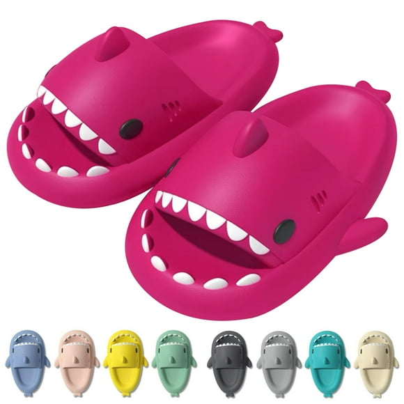 Pantuflas Rosyclo Tiburón Cloud para Mujeres/Hombres Rojo Rosado 42/43