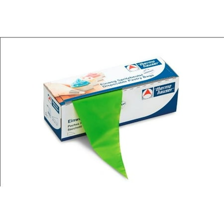 

Thermohauser Disposable Pastry Bag Comfort 4 Color Box Green - 21 in.