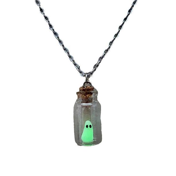Collar de Halloween que brilla en la oscuridad