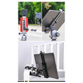 thumbnail image 5 of Universal Aluminum Alloy Tablet Phone Stand Holder Clip Tripod Adjustable Bracket for Mobile Phones(Silver-Gray), 5 of 8