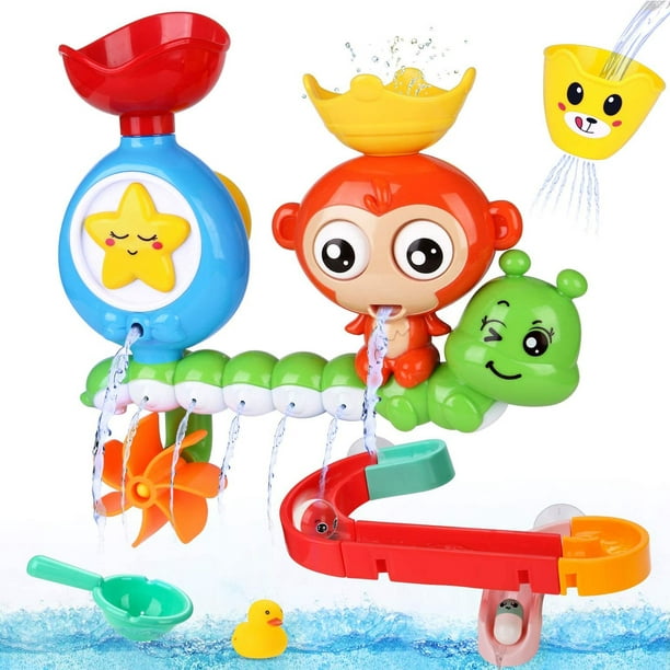 Mega set de bain splish & splash 23 pieces, jouets 1er age